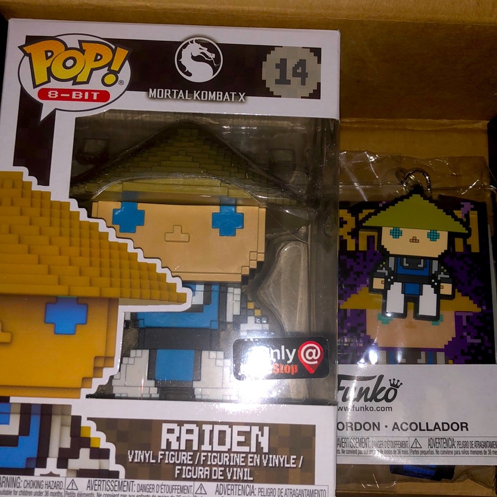 Funko 8 Bit Raiden Exclusive